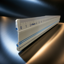 Linijka aluminiowa antypoślizgowa do cięcia - 70cm