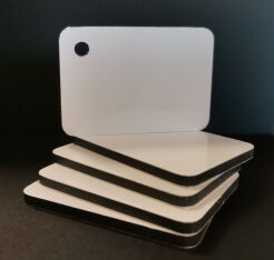 Płyta kompozytowa DIBOND biała połysk/mat  3mm 1,5x4,05m cała płyta