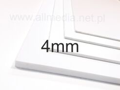 Płyta PCV PCW spieniona biała 4mm na wymiar