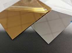 Formatka plexi LUSTRO złote 0,8mm 61x48cm z taśmą