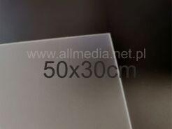 Formatka plexi PMMA szroniona jasna mat 3mm 50x30cm PROMOCJA!