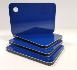 Płyta kompozytowa DIBOND niebieska 150x50 cm