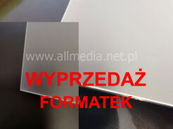 Formatka plexi szroniona mrożona 3mm 23x60cm WYPRZEDAŻ
