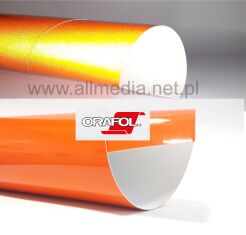 Oracal folia odblaskowa seria 5300 pomarańczowa - 123,5 cm 50cm