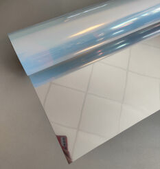 Folia Flex lustro srebrne POLI-TAPE 0,5m 50cm 