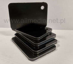 Płyta kompozytowa DIBOND CZARNA  na wymiar