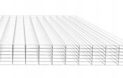 Płyta poliwęglan komorowy 16mm bezbarwny 2,10x6m