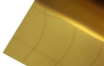 Folia Flex METAL złota lustro SISER 0,5m 50cm  