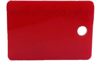 Płyta plexi PMMA czerwona 3mm na wymiar