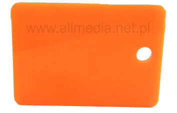 Płyta plexi PMMA pomarańczowa 3mm na wymiar