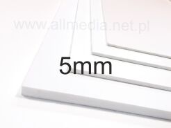 Płyta PCV PCW spieniona biała 5mm na wymiar
