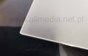 Płyta plexi PMMA szroniona mrożona dual satin 3mm na wymiar