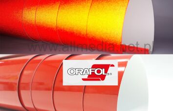 Oracal folia odblaskowa seria 5300 czerwona - 123,5 cm 50cm