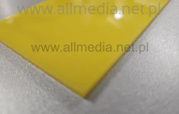 Płyta plexi PMMA żółta jasna 3mm na wymiar