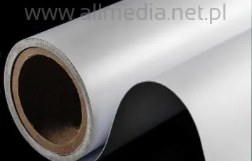Materiał rollupowy 200g blockout 1,067/30  BIAŁO BIAŁY rolka