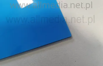 Płyta plexi PMMA niebieska jasna 3mm na wymiar