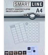Papier samoprzylepny A4 Smart Line 100ark