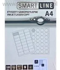 Papier samoprzylepny A4 Smart Line 100ark