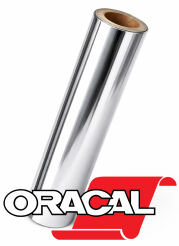 Oracal folia srebrna chrom lustro 352 001 23mic szer. 1m 25cm