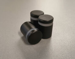 Dystans czarny mat 13x13