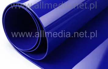 Płyta HIPS 1mm niebieski połysk 2x1m