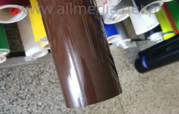 Oracal folia polimerowa seria 551 803 czekoladowo brązowy połysk - szerokość 100 cm