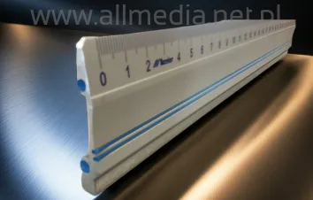 Linijka aluminiowa antypoślizgowa do cięcia - 150cm