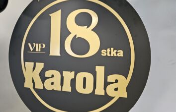 KOŁO OKRĄG z plexi CZARNA MAT 3mm średnica 60cm