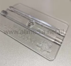 Rakla plastikowa YELLOTOOLS bezbarwna 10cm