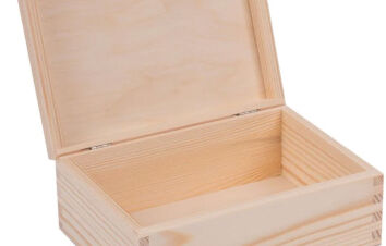 Pudełko drewniane zamykane skrzynka NAPIS GRAWER