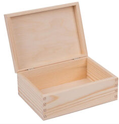 Pudełko drewniane zamykane skrzynka NAPIS GRAWER