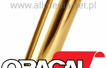 Oracal folia złota chrom lustro 352 912 50mic szer. 1m