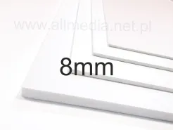 Płyta PCV PCW spieniona biała 8mm na wymiar
