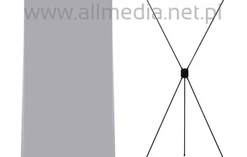 System wystawienniczy X-baner pajączek roll 180x80cm