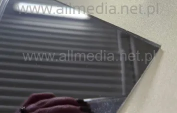 Formatka gotowa plexi PMMA LUSTRO czarne SZARE 3mm 100x100cm