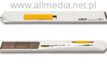 Nożyk segmentowy OLFA model TS-1 jednowarstwowy