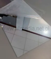 Formatka plexi LUSTRO SREBRNE samoprzylepne 0,8mm 50x30cm