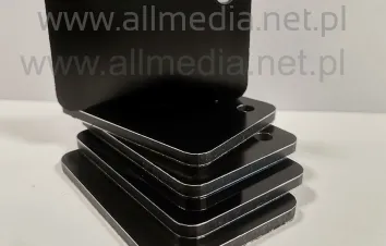 Płyta kompozytowa DIBOND czarna połysk/mat 3mm 1,5x3,05m cała płyta