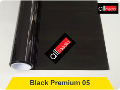 Folia okienna do przyciemniania szyb samochodowych czarna szer 1,52 m2