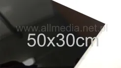 Formatka plexi PMMA czarna POŁYSK 5mm 50x30cm