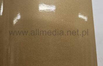 Oracal folia wylewana seria 970 091 RA złota metalik połysk - szerokość 152 cm 10cm
