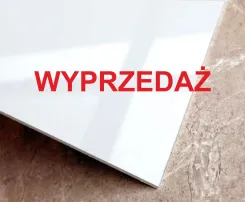 WYPRZEDAŻ plexi biała połysk 3mm 0,5m2