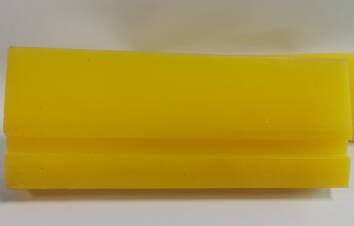 Rakla gumowa żółta 12cm 