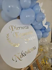 KOŁO OKRĄG z PCV biała 3mm średnica 60cm 2szt PROMOCJA