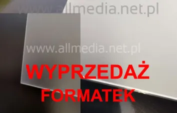WYPRZEDAŻ plexi szroniona mrożona dual satin 0,5m2