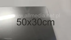 Formatka plexi PMMA srebrna metalizowana 3mm 50x30cm