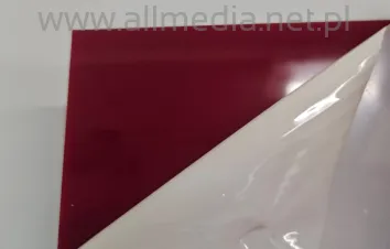 Płyta plexi PMMA bordowa 3mm na wymiar