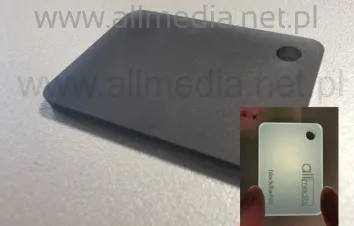 Płyta plexi czarna black&white dzień/noc 3mm na wymiar