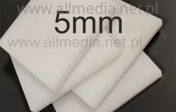 Płyta plexi PMMA mleczna (OPAL) 5mm na wymiar