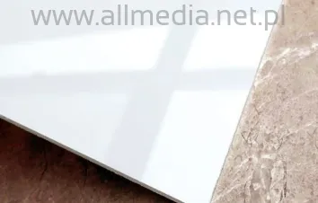 Płyta plexi PMMA biała połysk 5mm na wymiar